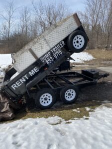 Dump Trailer Rental in Plymouth Wisconsin