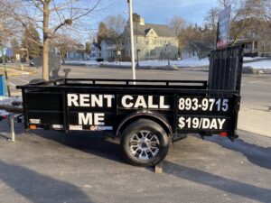 Trailer Rentals in Plymouth Wisconsin